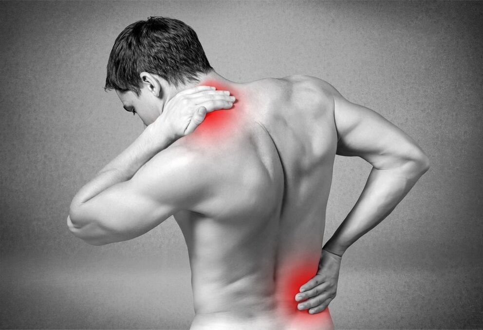 osteochondrosis okozta fájdalom